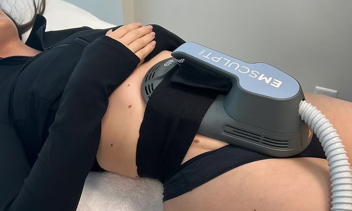 1, 2, 4, or 6 Sessions of 30-Min EMS Body Sculpting / Muscle Sculpting