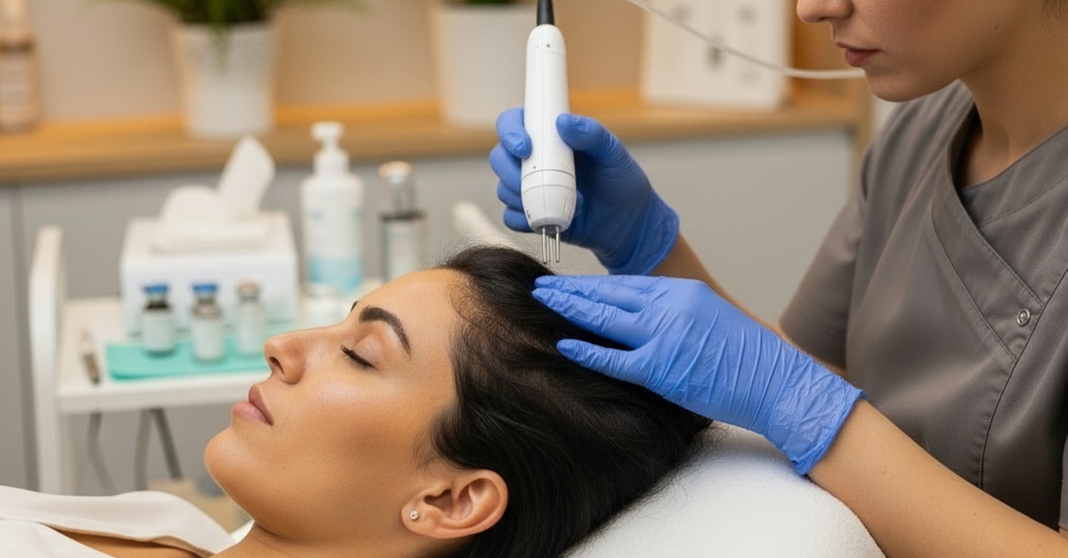 Sesiones de bioestimulación capilar y facial en Madrid