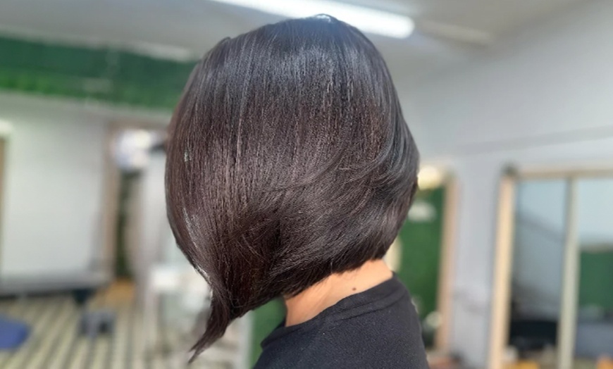 Image 8: Wash, Cut, Blow-dry & Olaplex Treatment or Colour Regrowth