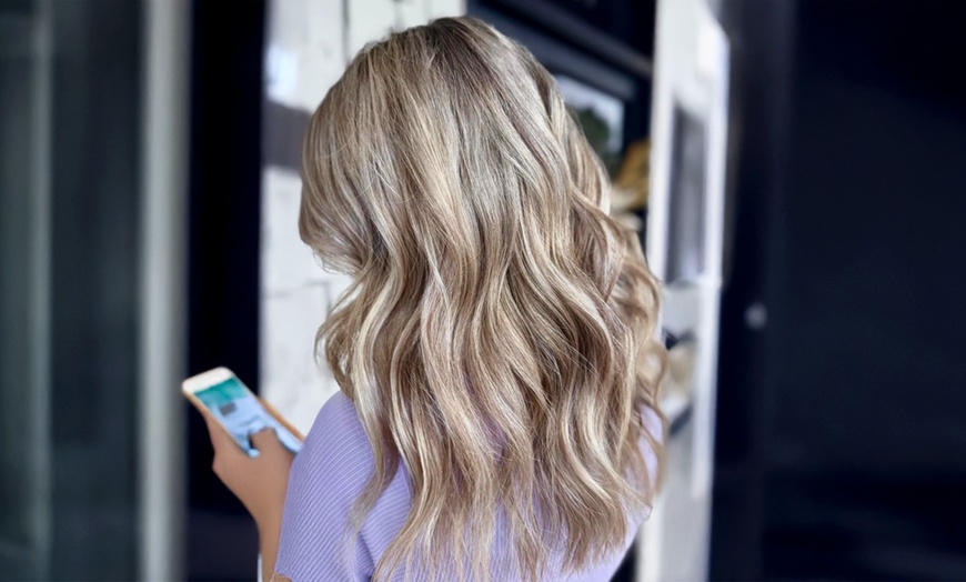 Image 4: Haircut Package w/ Choice of Root Touch-Up, Color, or Highlights