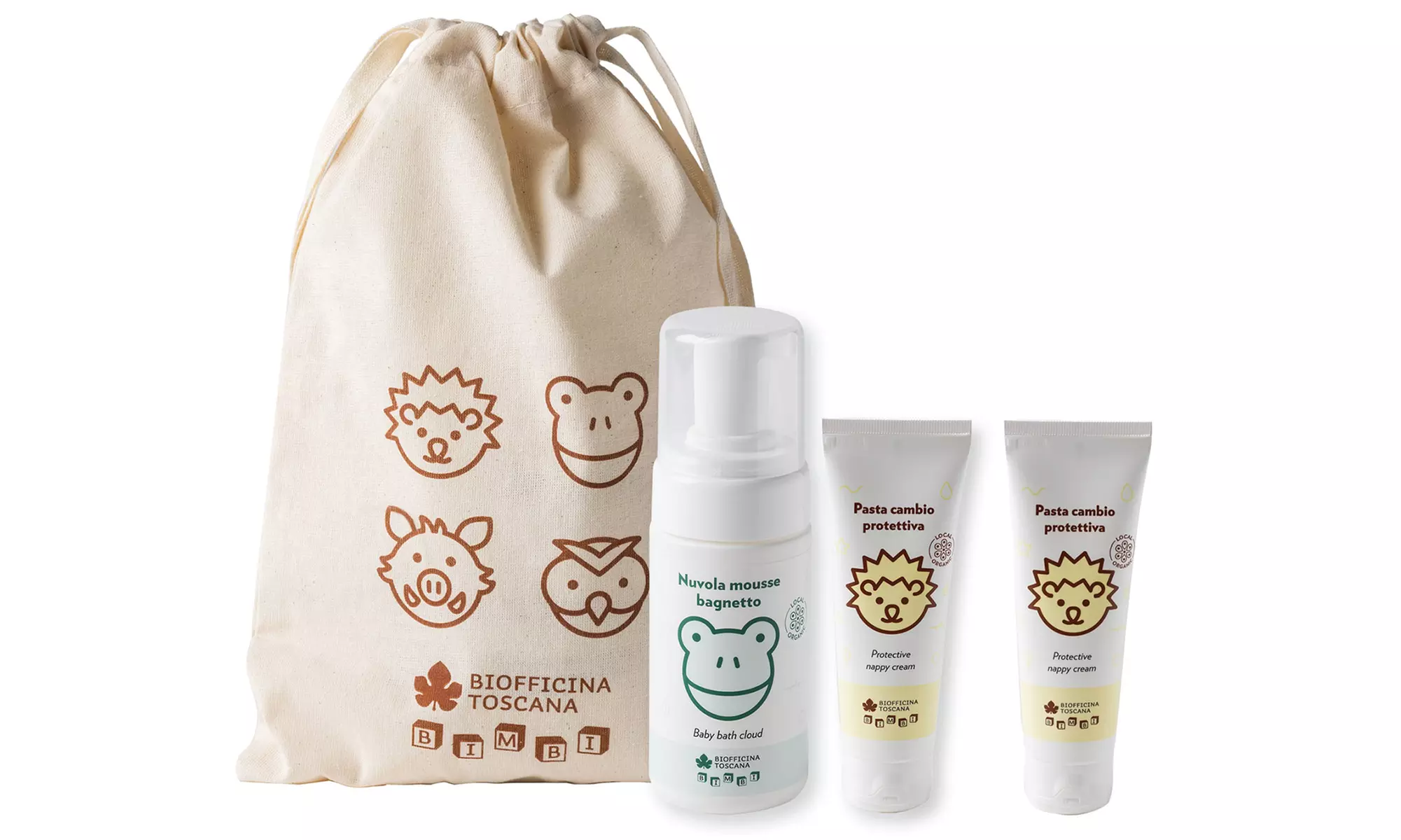 Set Bagnetto e Cambio Biofficina Toscana: Idratazione Lenitiva per la Pelle Sensibile con Avena e Olio EVO Toscano