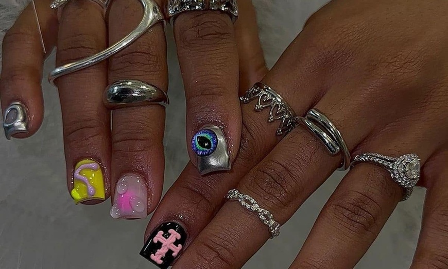 Image 15: Manicures with Color Coat, Gel, French or Acrylic + Gel Polish Options