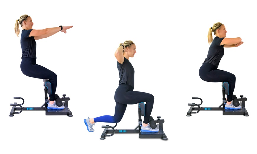 Image 26: Equipements de fitness Sparraw : machine squats, banc, vélo, rameur