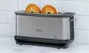 Ninja ST100 Foodi 2-in-1 Toaster,Compact Snack Maker,Stainless Steel-Refurbished