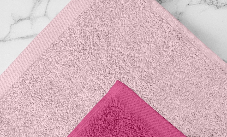 Image 4: Lot de 6 serviettes éponge