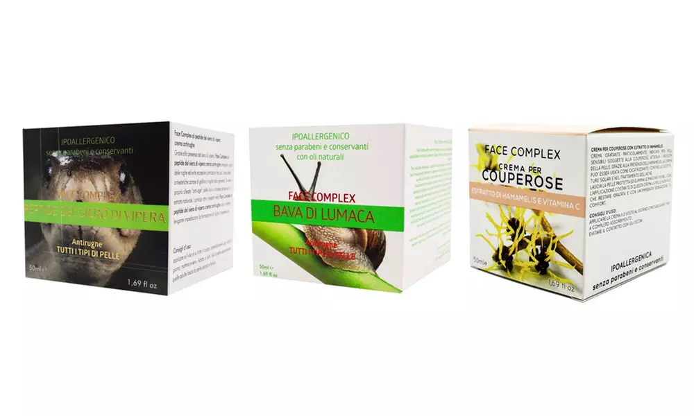 2 o 3 creme viso Face Complex