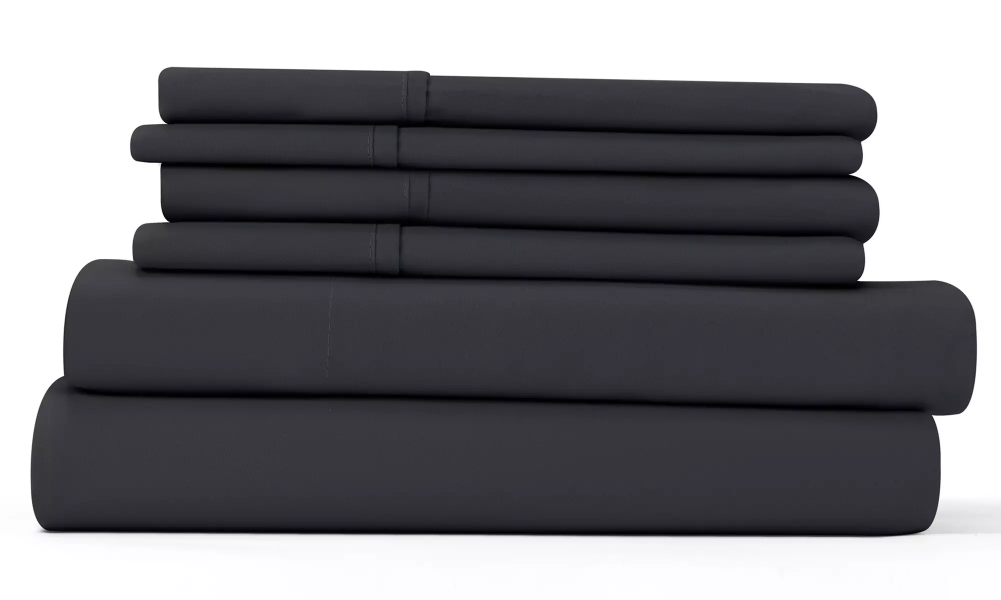 Merit Linens 6-Piece Luxury Wrinkle Free Hotel Bed Sheet Set