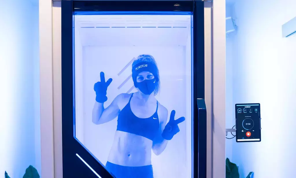 1 bis 3 Kältekammer-Behandlungen à 3 Min. für 1 Person