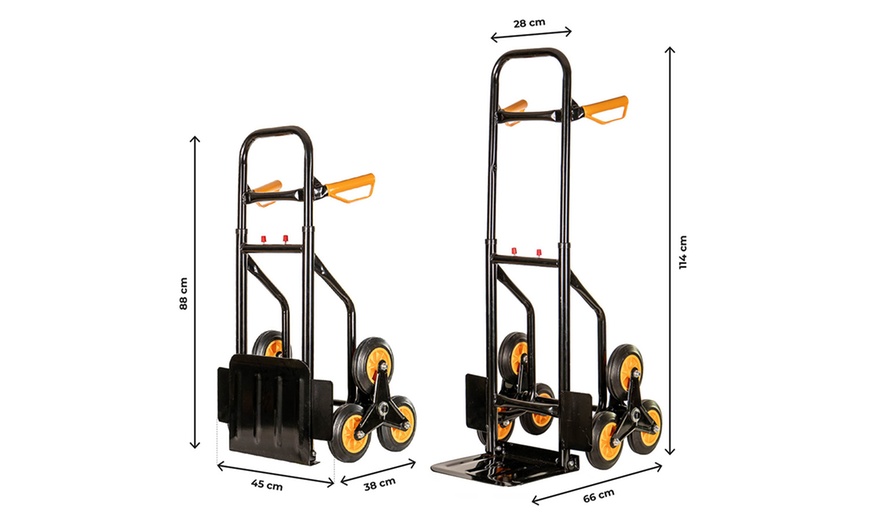 Image 12: Carrello portapacchi con ruote