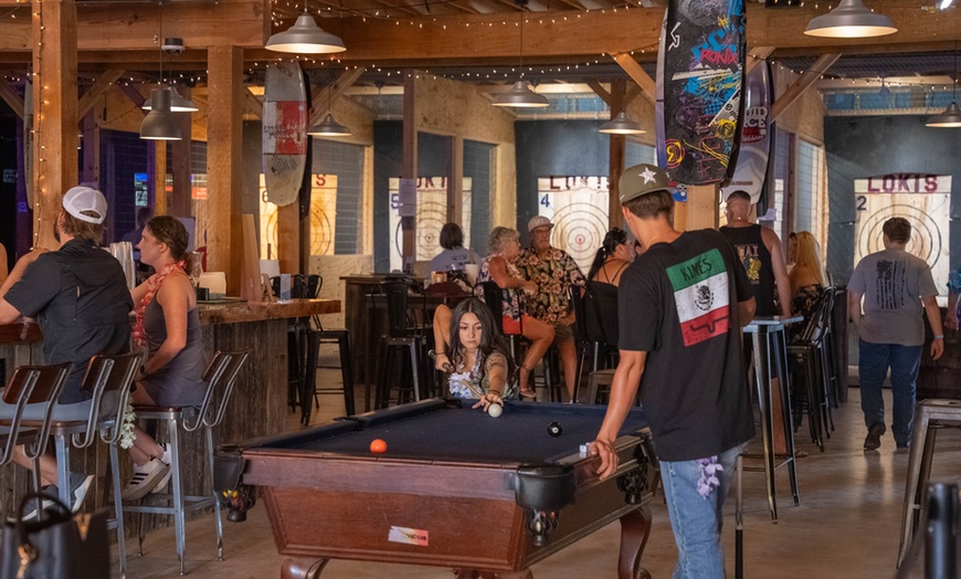 Image 8: Up to 44% Off Indoor Axe Throwing at Loki's Axe Haus