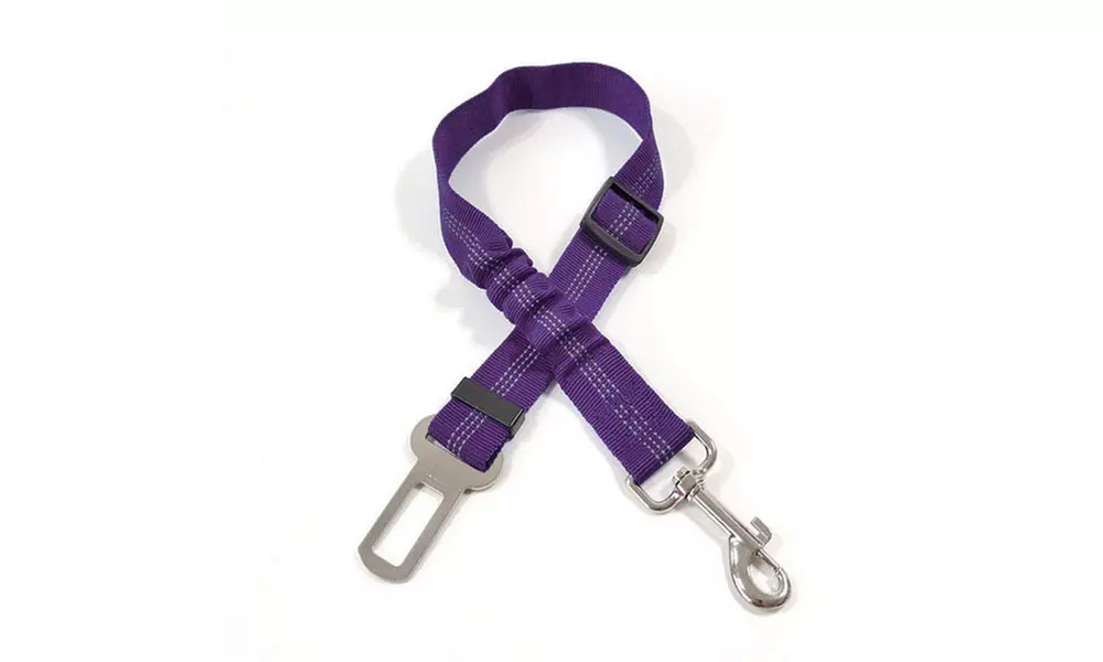 Dogs Seat Belt Vehicle Harness Headrest Restraint Adjustable Puppy Safety