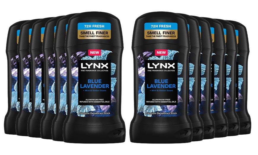 Image 8: Lynx 50ml Deodorant Stick Black Vanilla, Blue Lavender & Cherry Spritz