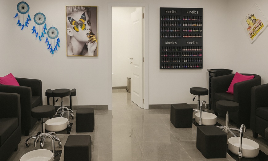 Image 3: Haircut, Wash, Blow-Dry With Optional Hot Oil or Mani-Pedi