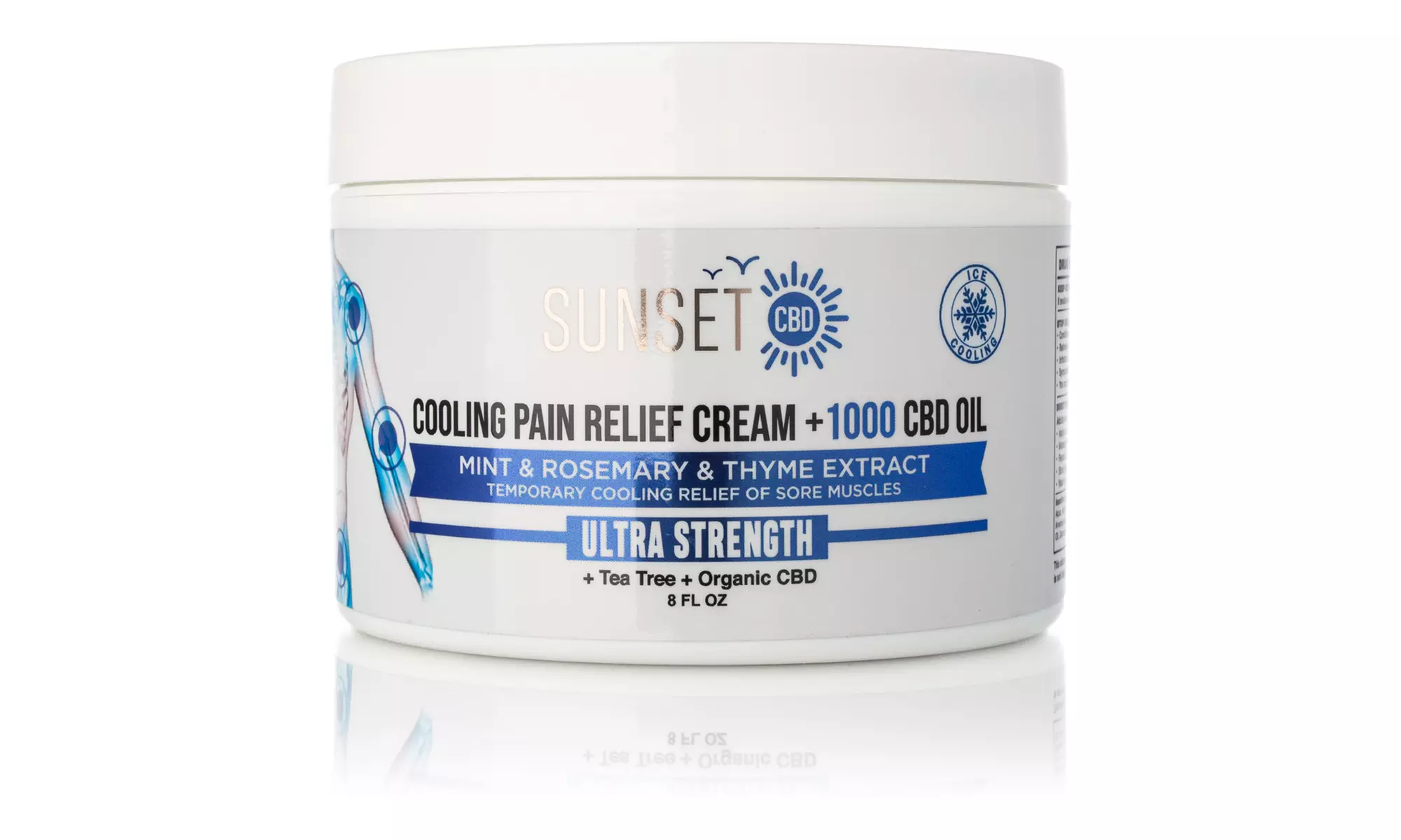 Potent CBD Pain Relief Creams from Sunset - 30 Plus Options - Groupon Exclusive!