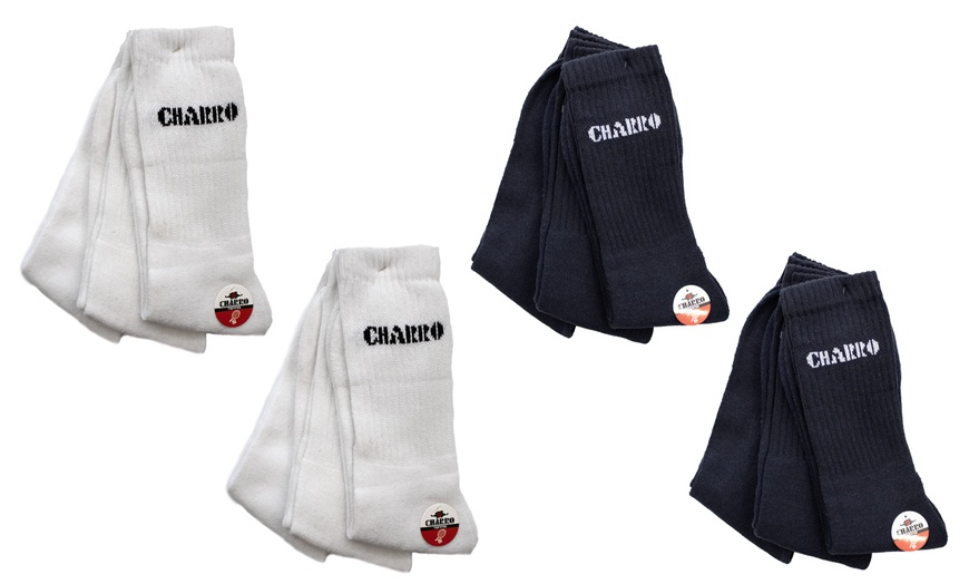 Image 15: Pack de 6, 12 o 24 pares de calcetines de caña media de El Charro