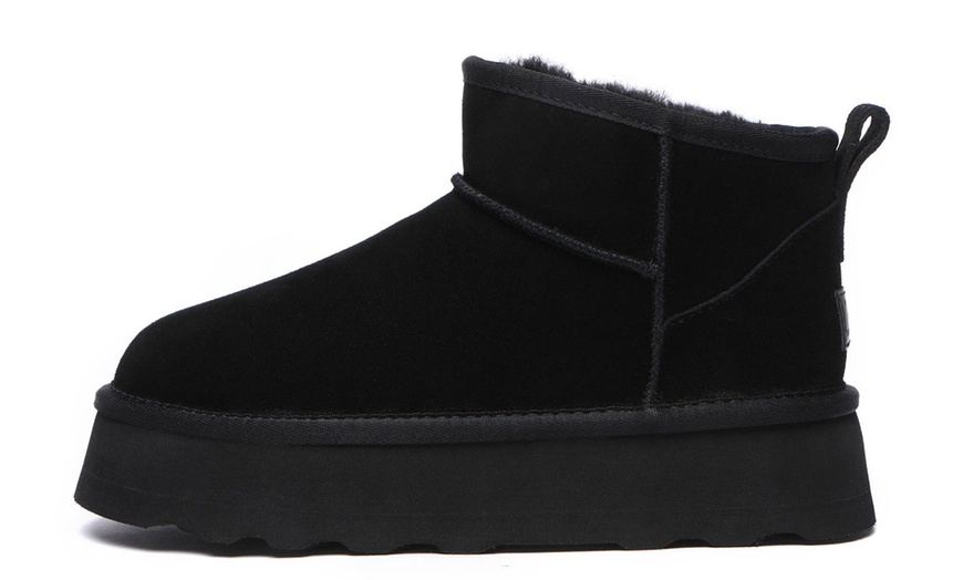 Image 11: Thick Bottom Mini Classic UGG