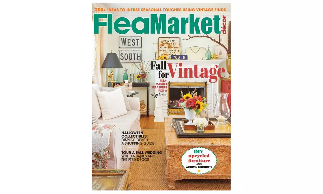 Discover Vintage Treasures with a Year of Flea Market Decor 14% Off