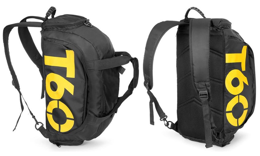 Image 8: Sac de sport T60 2en1