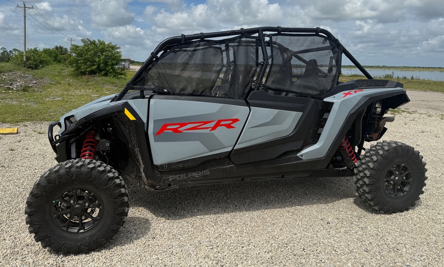 Image 8: 90 Min Guided Off-Road Mud or Trail Tours with ATVs & 2026 Polaris RZR