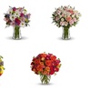 Image 1: Same Day Celebration Flower Bouquets from Blooms Today with Vase & Delivery Up to 17% Off