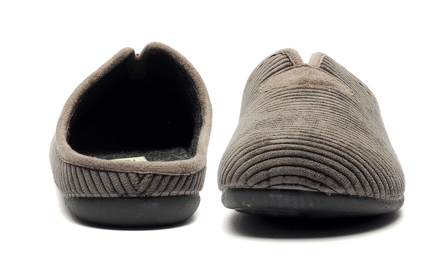 Image 4: Cotswold Blackbird Men's Mule Slippers