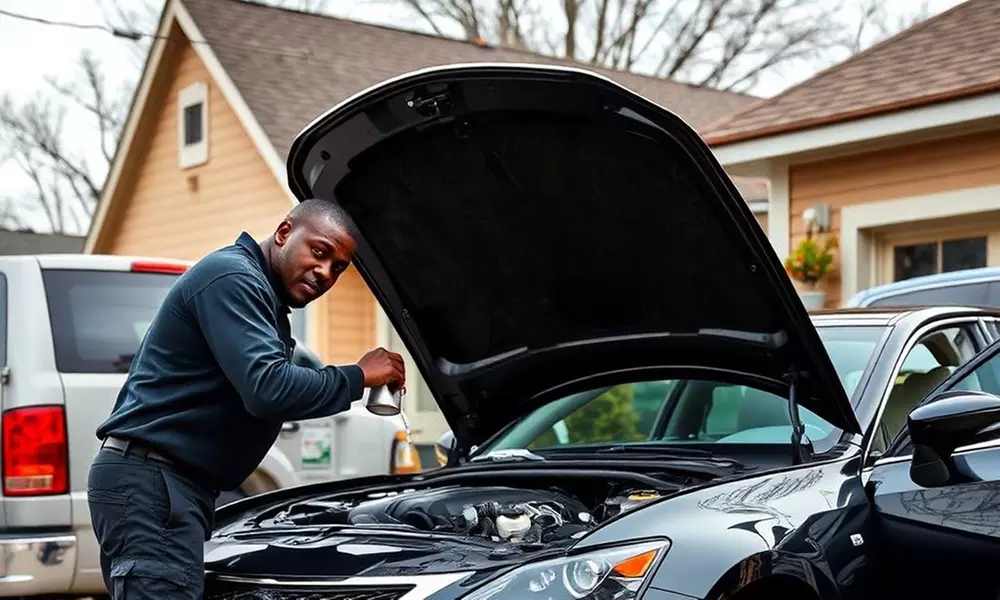 One Synthetic Blend or Full Synthetic Oil Change with Brake Inspection