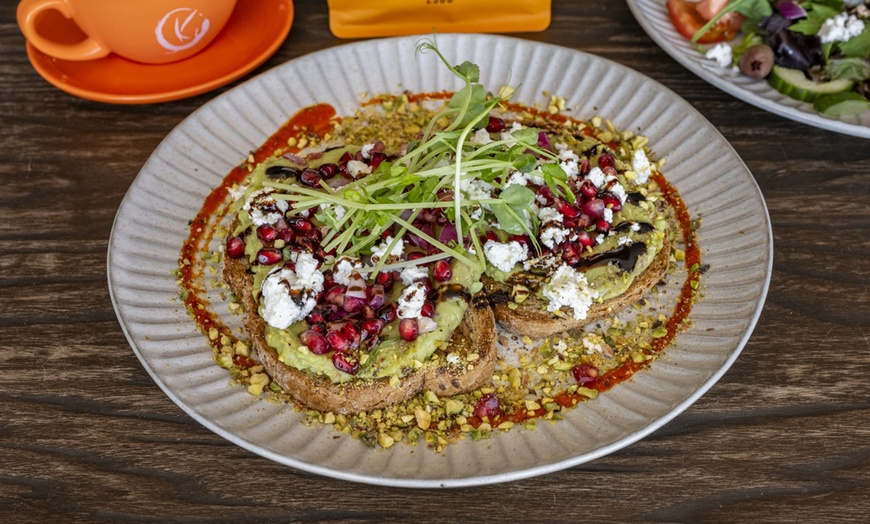 Image 3: Smashed Avo, & More: Breakfast or Lunch for 2 or 4 with Tea or Coffee