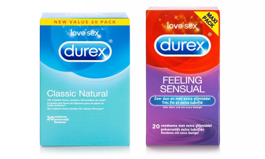 Image 1: Préservatifs Durex