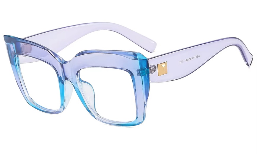 Image 10: Plastic Eye Glasses Frames Spectacles