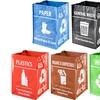 Image 9: Five Packs of Heavy-Duty Recycling Sorting Bags 