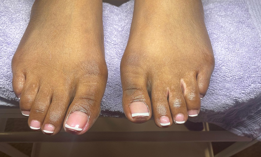 Image 5: Get Gel Polish, Manly, or Regular  Manicure & Pedicure