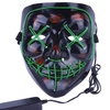 Image 23: Halloween LED Purge Mask Light Up Funny Masks
