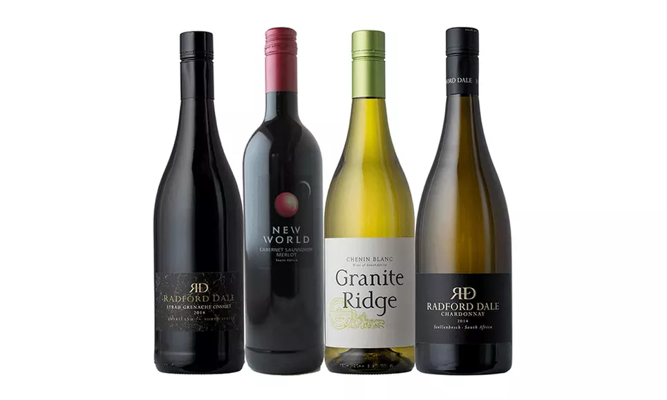 Four or 12 Bottles of South African Wine from Radford Dale Wines (Up to 78% Off) - Primary Image