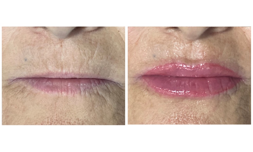 Image 6: Sesión de microblading de cejas o micropigmentación de ojos o labios 