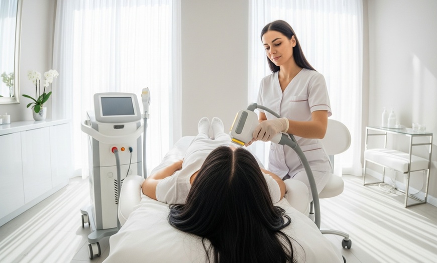 Image 1: Dein Weg zu glatter Haut: 3/5 Laser-Sitzungen bis 86% Rabatt!
