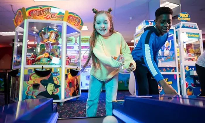 Mini Bowling (For 4 or 6), Arcade, & Pizza Packages (For 4, 6, or 8)