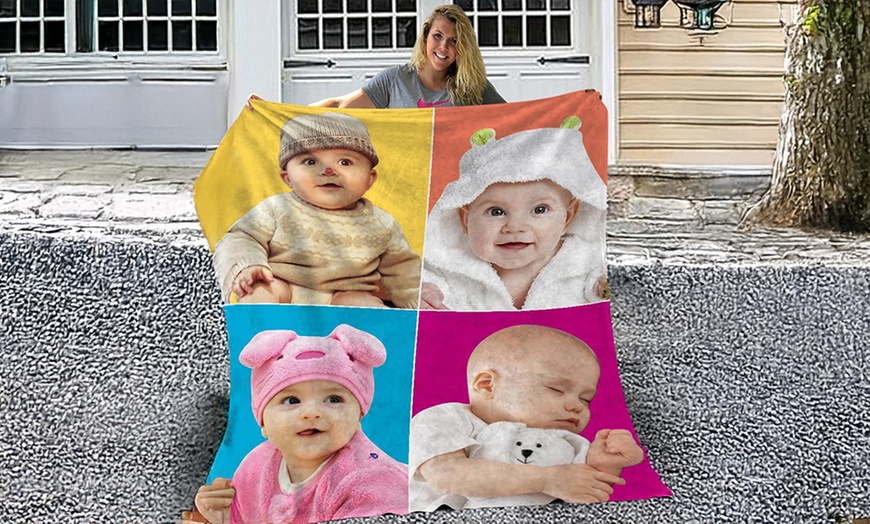 Image 8: Custom Photo Blankets