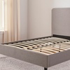 Image 4: Novara Panel Upholstered Beds