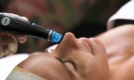 90 Min Ultimate deluxe Hydrafacial with LED, lymphatic Facial Massage, Mask and Hand Massage - Harmony Elixir Spa