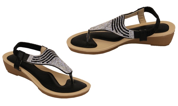 Kelsi diamante sale sandals