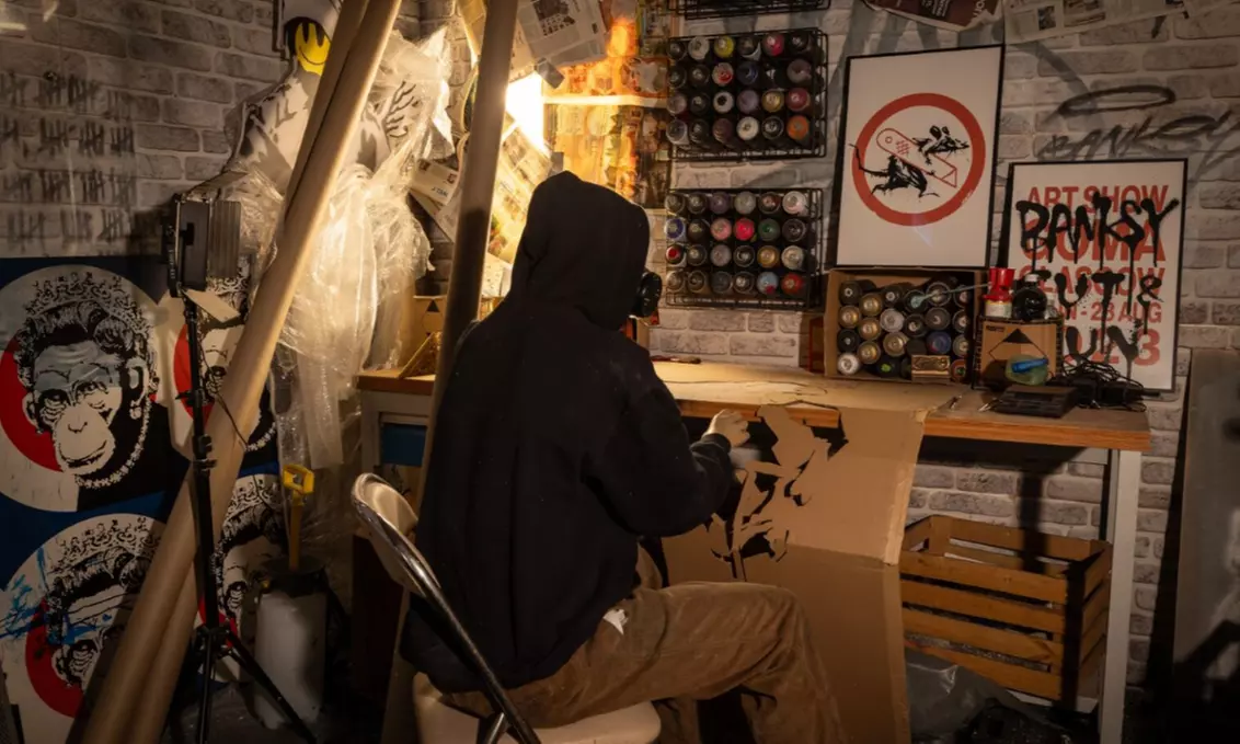 1 Ticket für "House of Banksy" in Mannheim vom 04.11. bis 23.12.2025