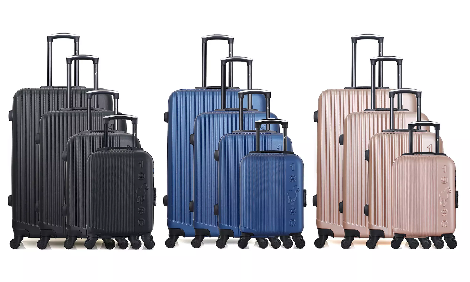 Set de 4 valises Infinitif, différents formats, livraison offerte - Primary Image