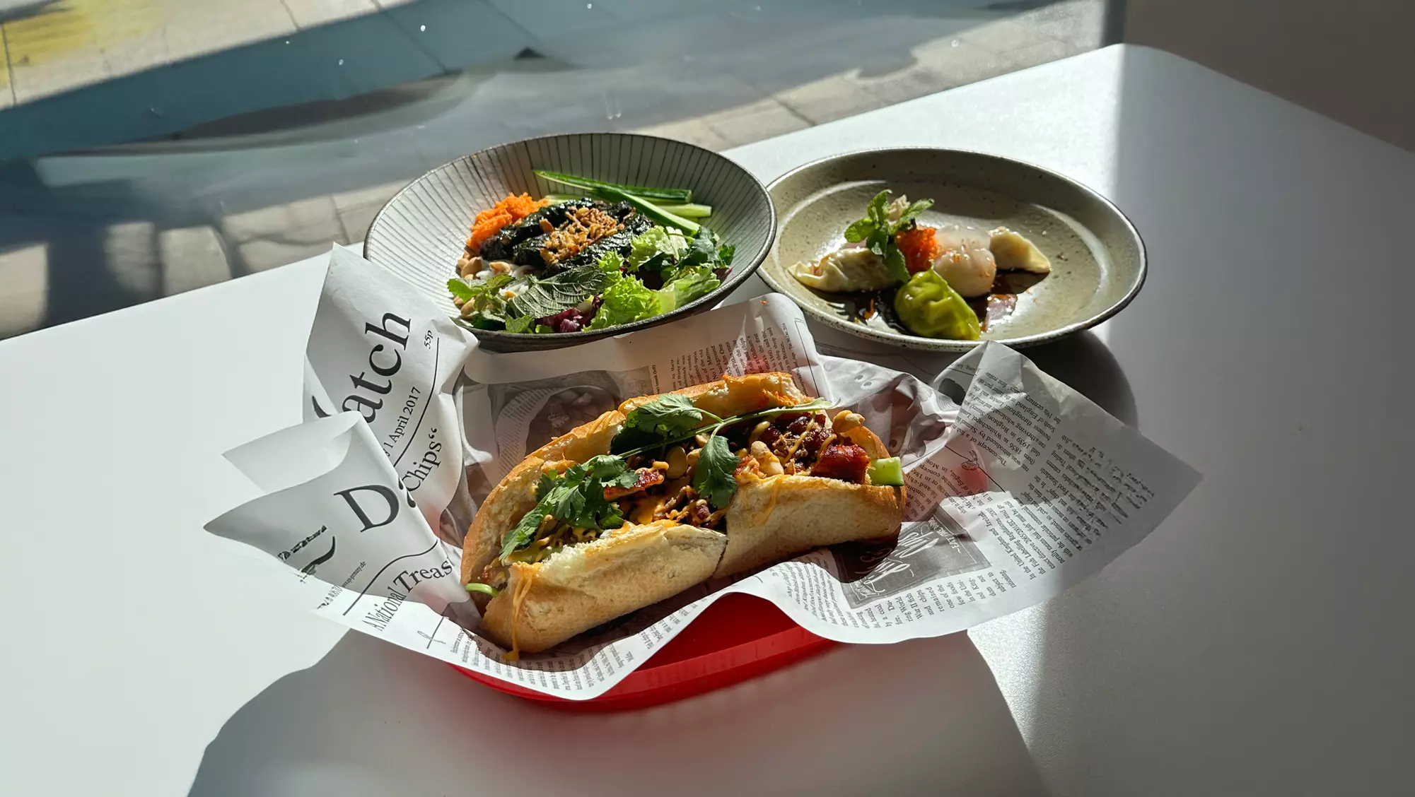 Vietnamesisches Gericht oder Banh Mi nach Wahl inkl. Dessert / Getränk