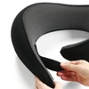 Image 8: Memory Foam Neck-Support Travel Pillow