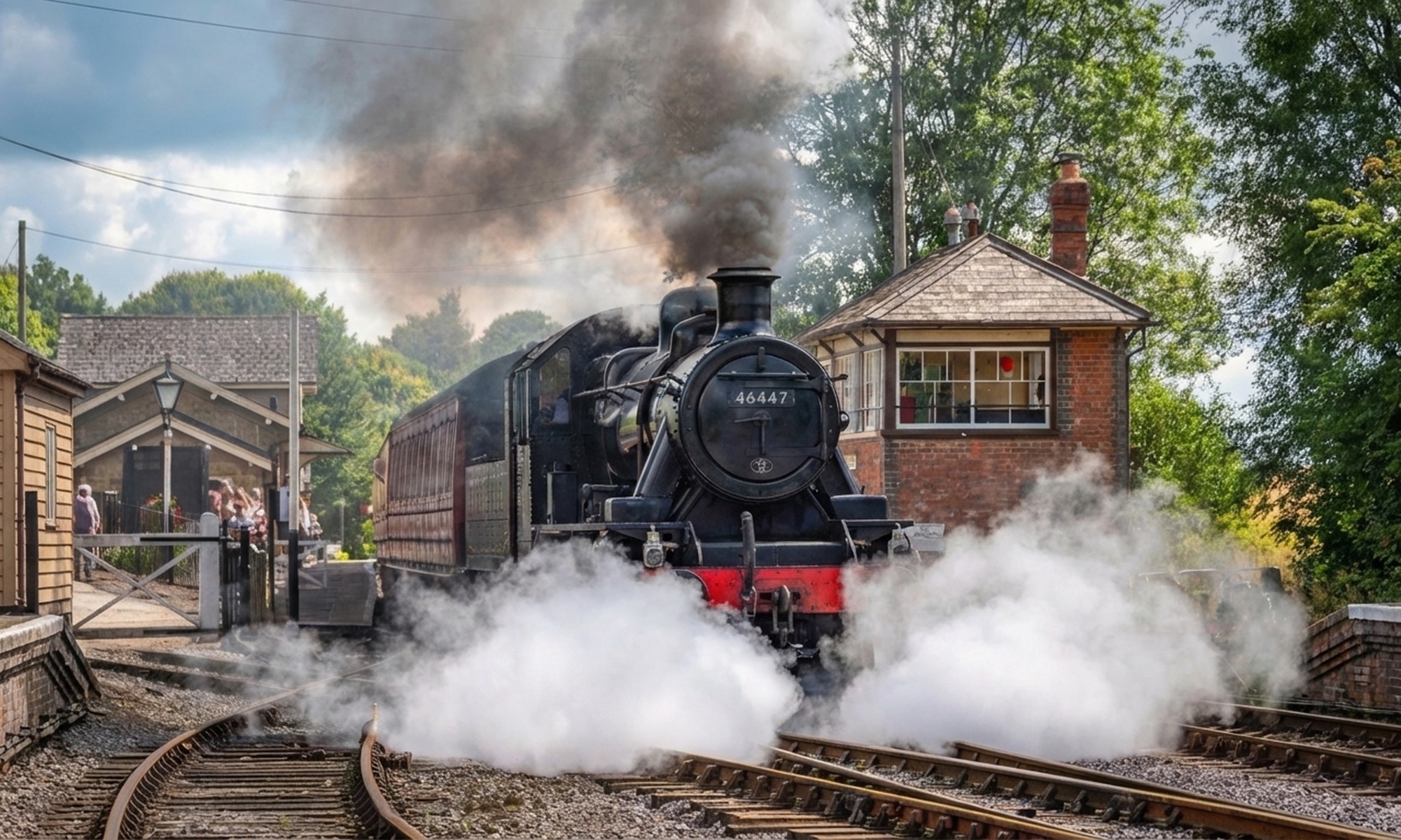 Atmospheric Day Trip on a Heritage Stream Train