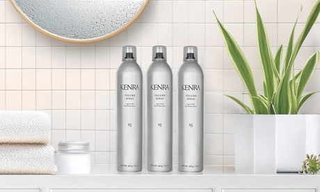 Kenra  25 Volume Spray 16 Oz Each Pack of 3 Cans Super Hold Finishing Spray 16 Oz Each