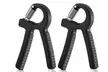 WeCare Fitness Resistance Hand Grip Strength Trainer Adjustable Non-Slip - Black - Second Medium
