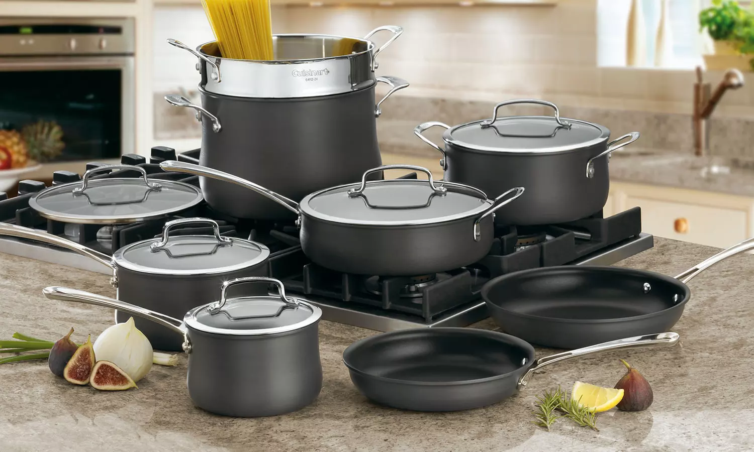 Cuisinart Non-Stick Hard Anodized Cookware Set (13-Piece) - Primary Image