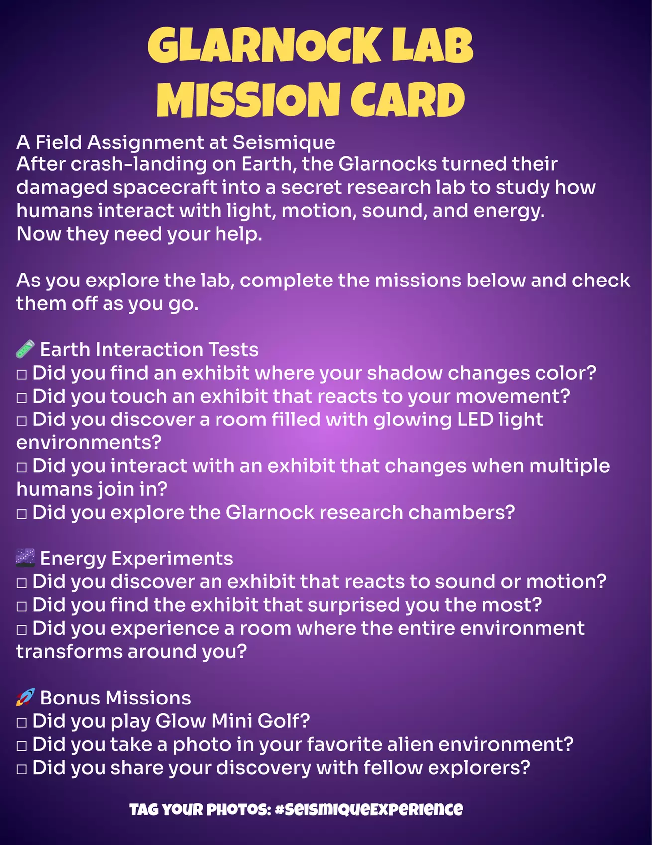 Up to 30% Off Seismique's Immersive Art Experience in Houston