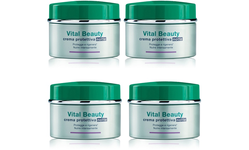 Image 4: Fino a 4 creme protettive viso notte vital beauty Somatoline